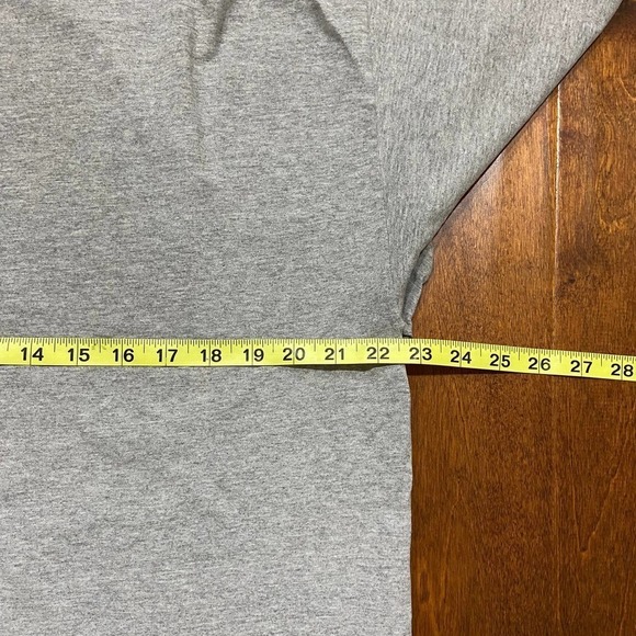 Tommy Hilfiger Vintage Flag Logo Gray L/S T-Shirt Men's Size Large - Picture 5 of 8